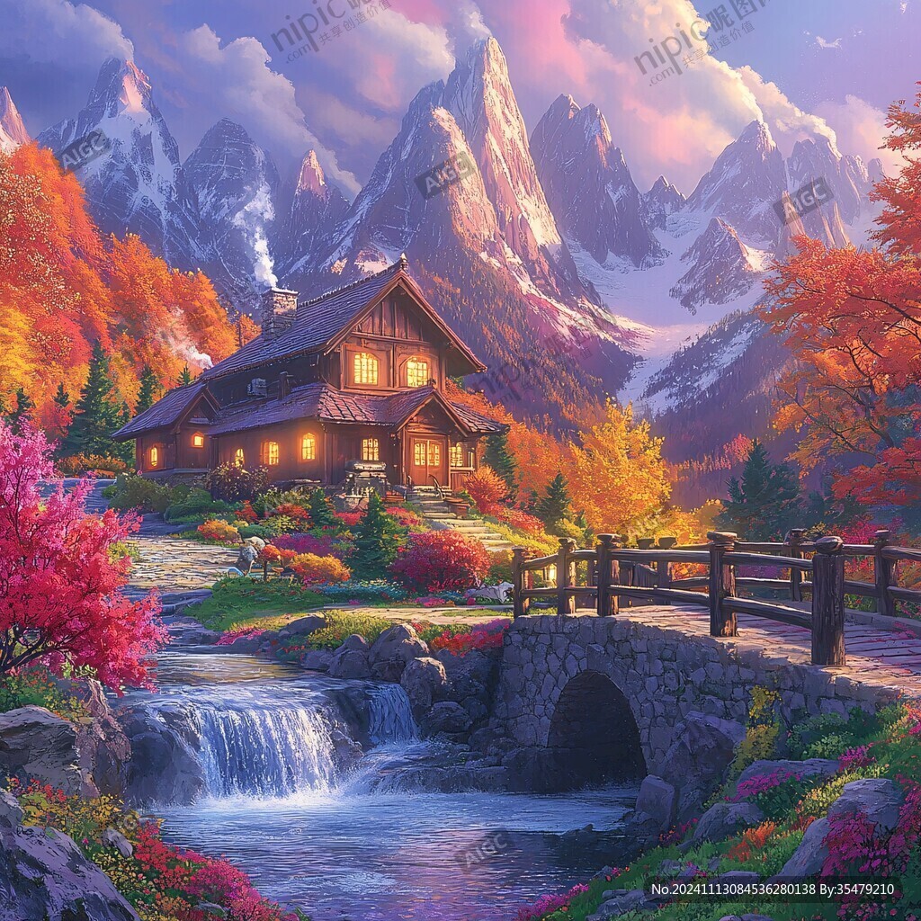 寬屏風景畫