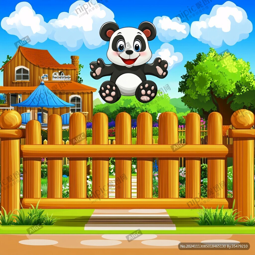 熊貓柵欄