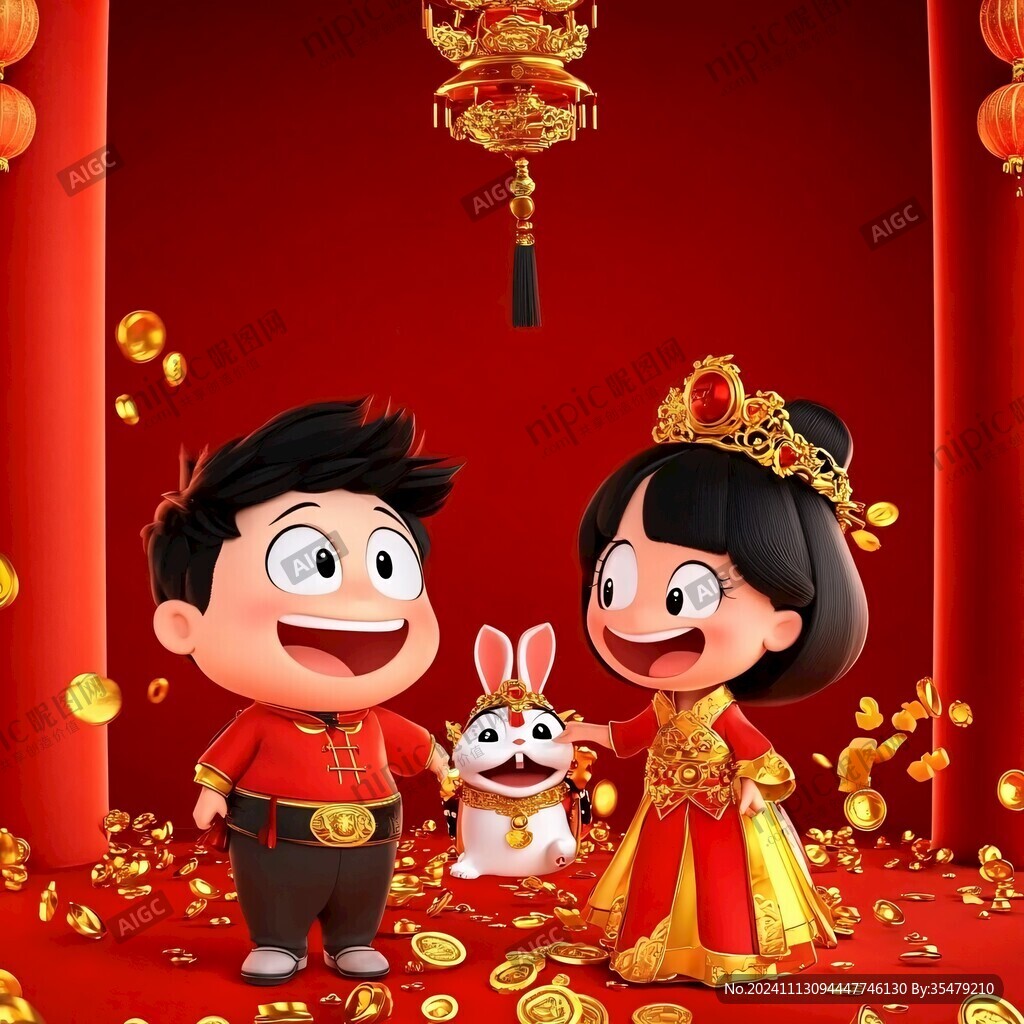 q版結(jié)婚喜慶