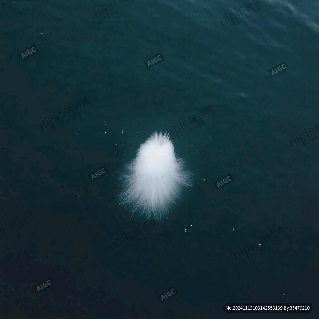 海中月
