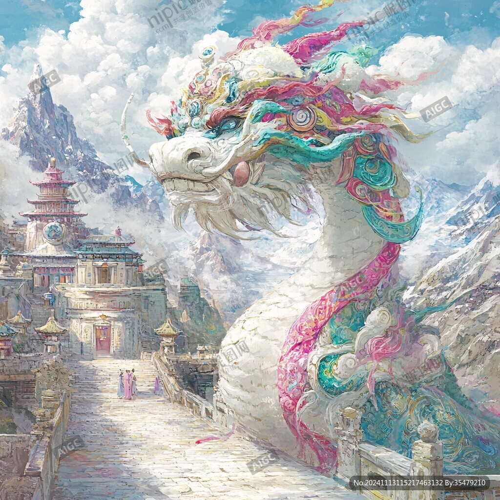 插畫龍年插畫