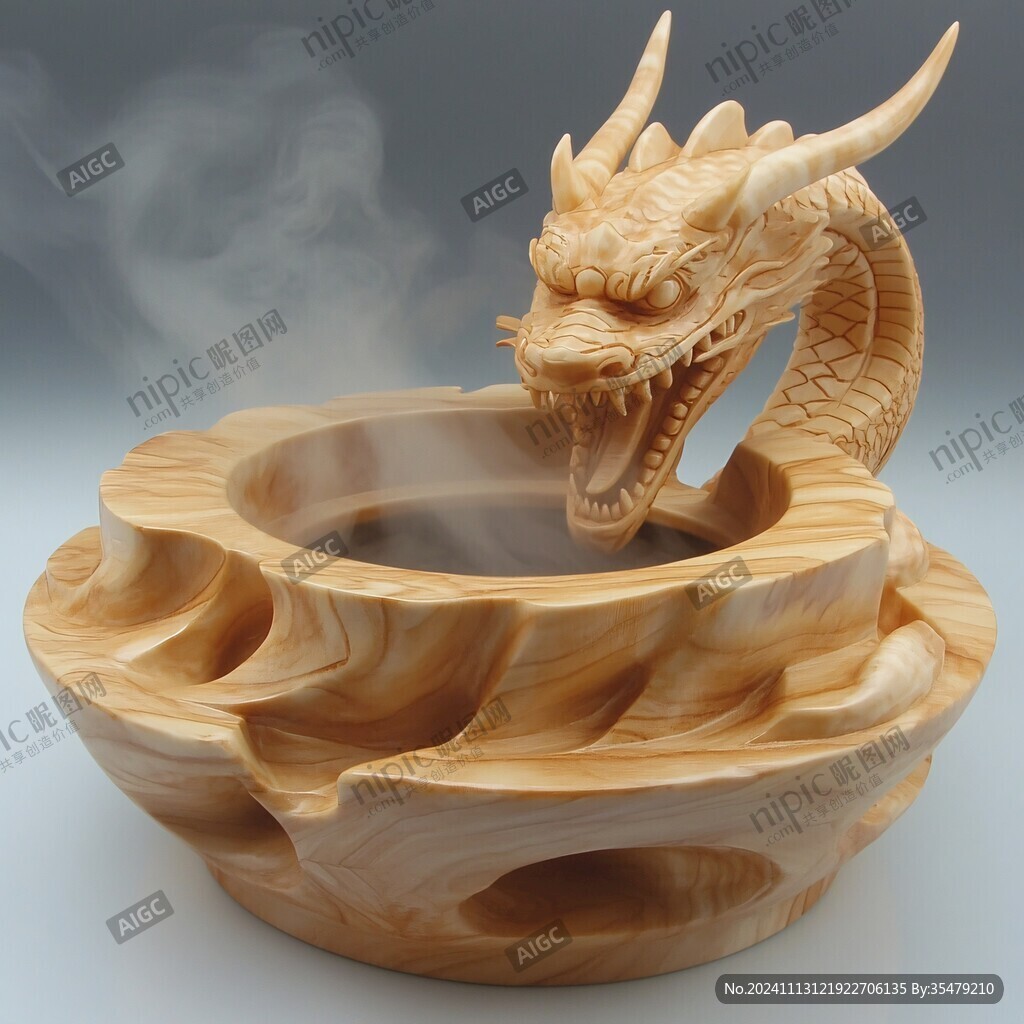 桃木神龍吸水