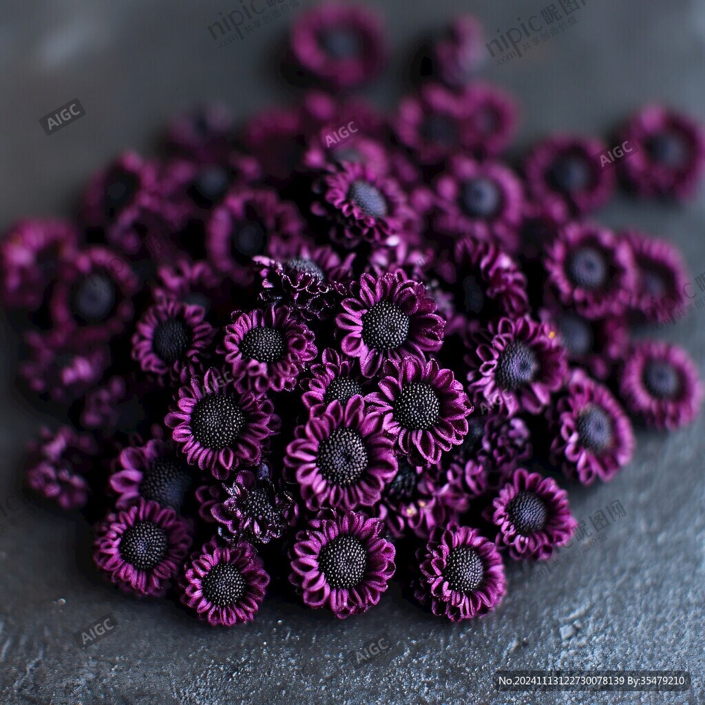 紫紅小雛菊