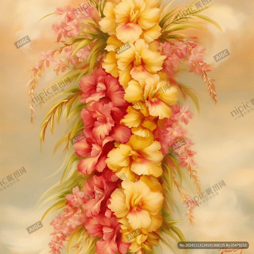 一串芒果花