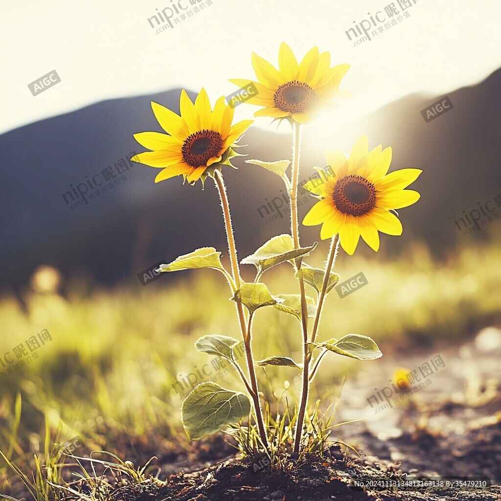 高清太陽花