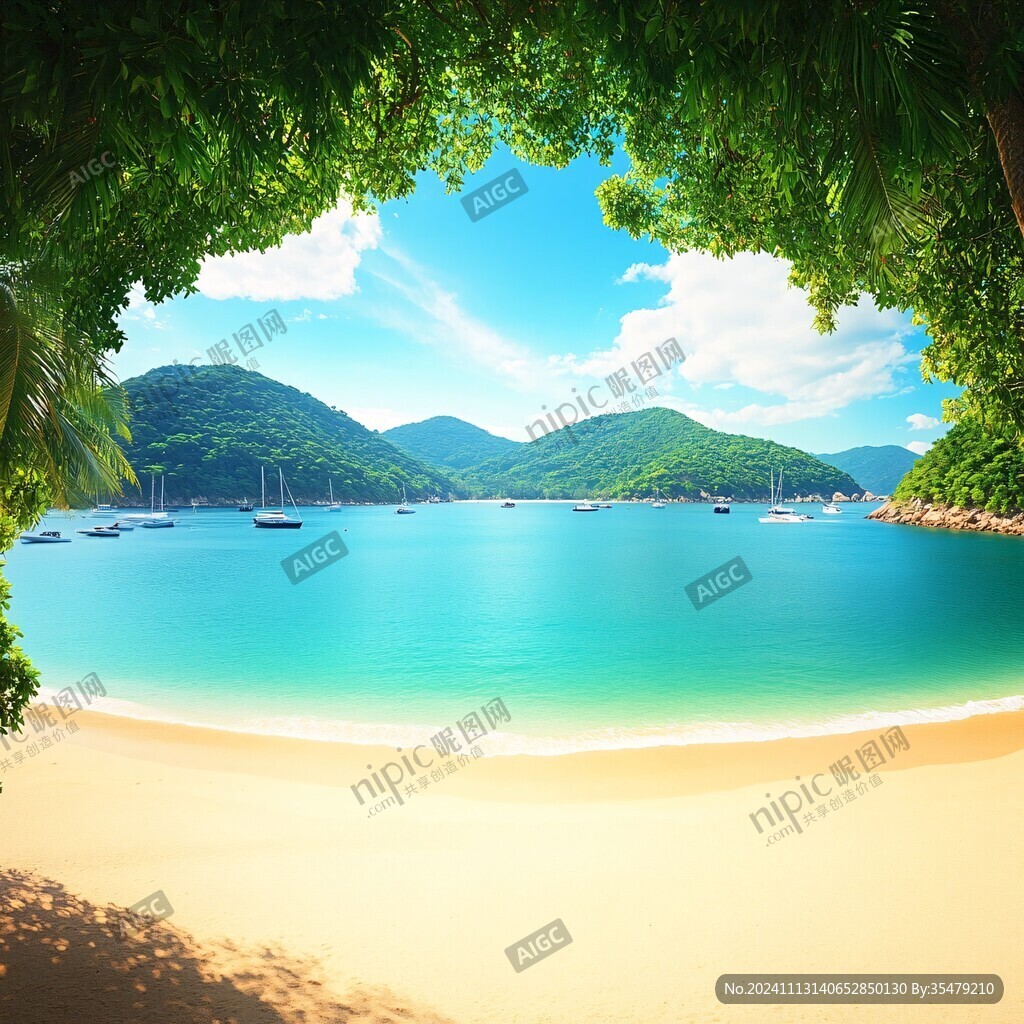 熱帶風光海濱風光