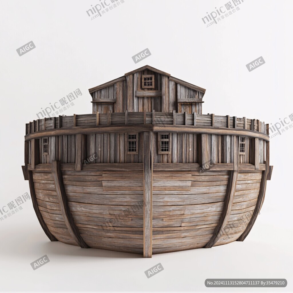 古代木船中式輪船