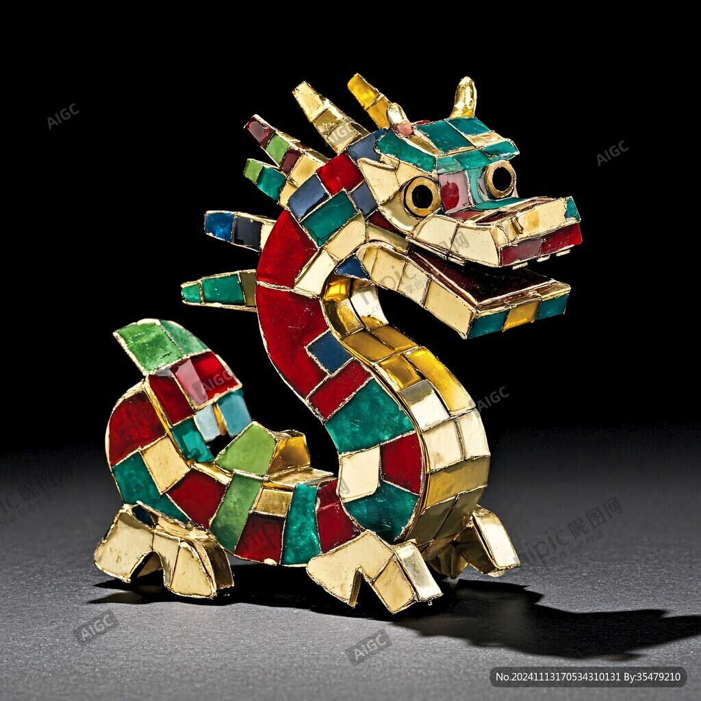 琉璃團龍