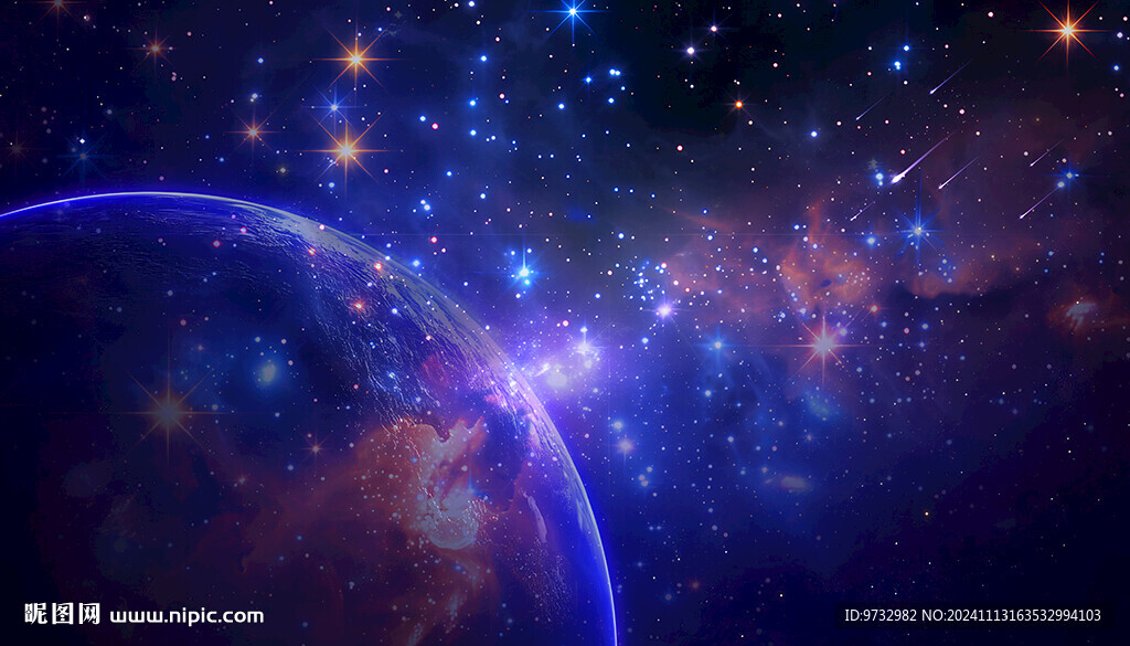星球宇宙背景