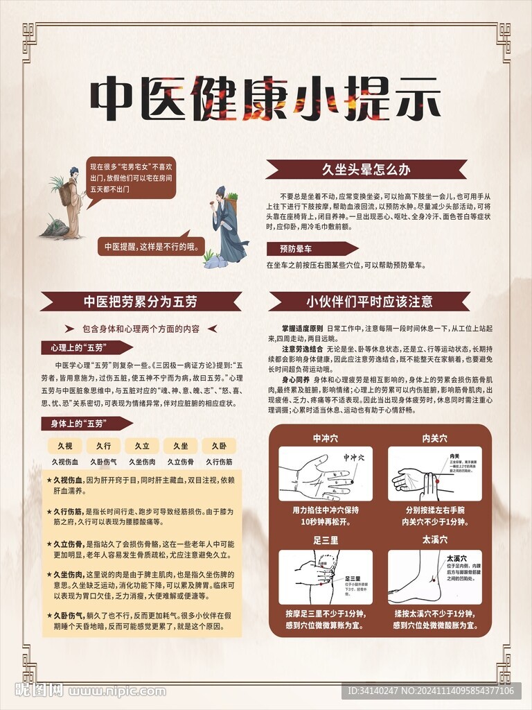 中醫(yī)養(yǎng)生健康小提示