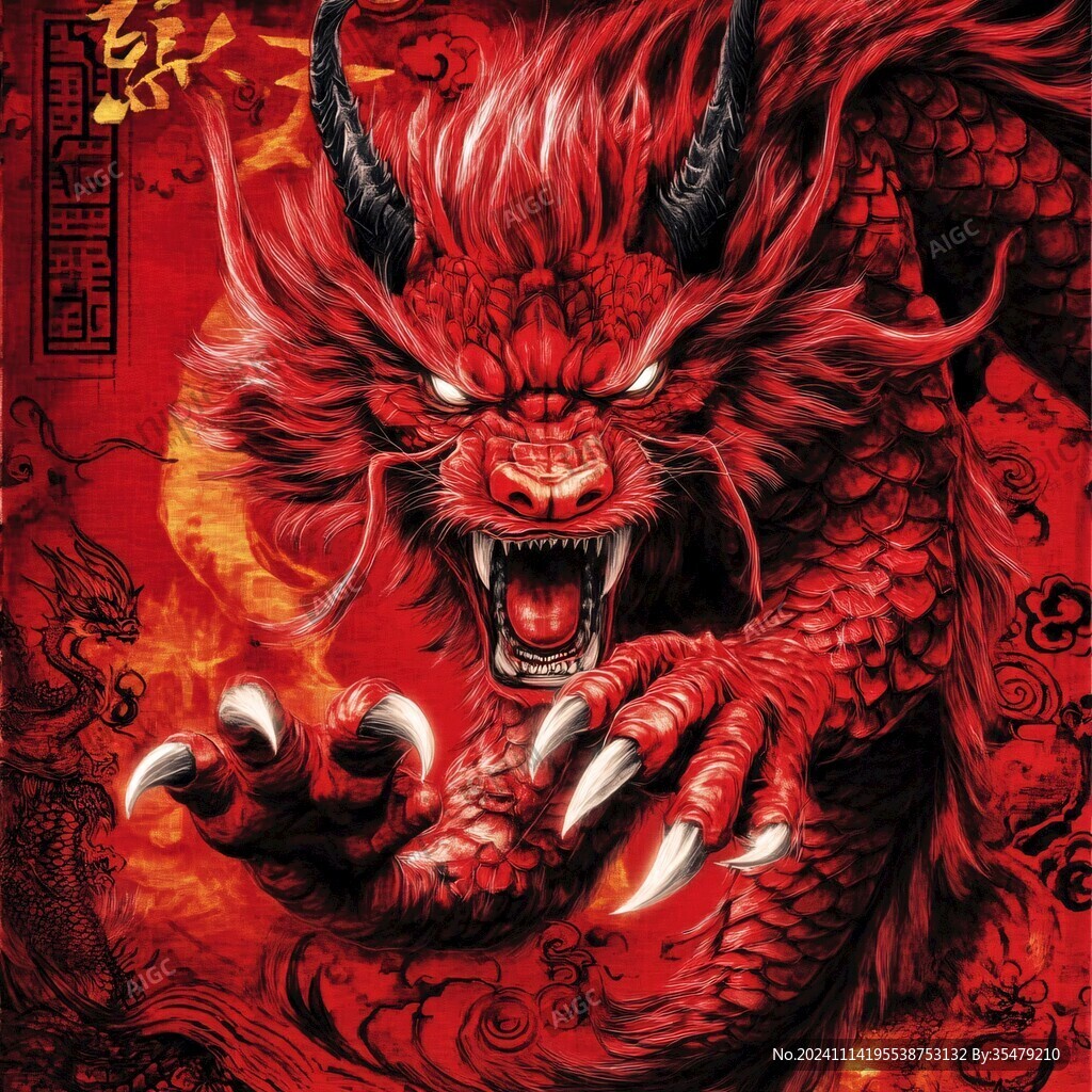 龍年插畫合集