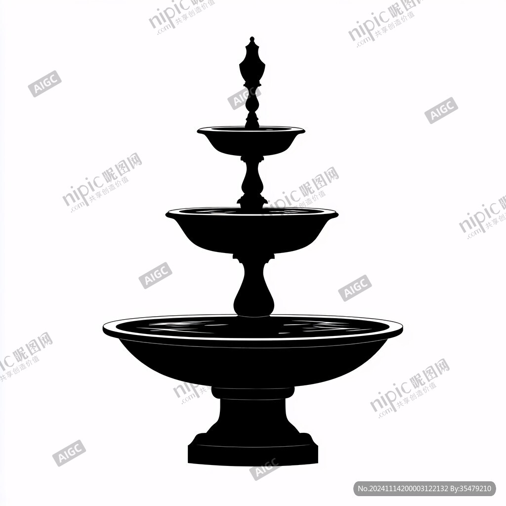 歐式噴水小品