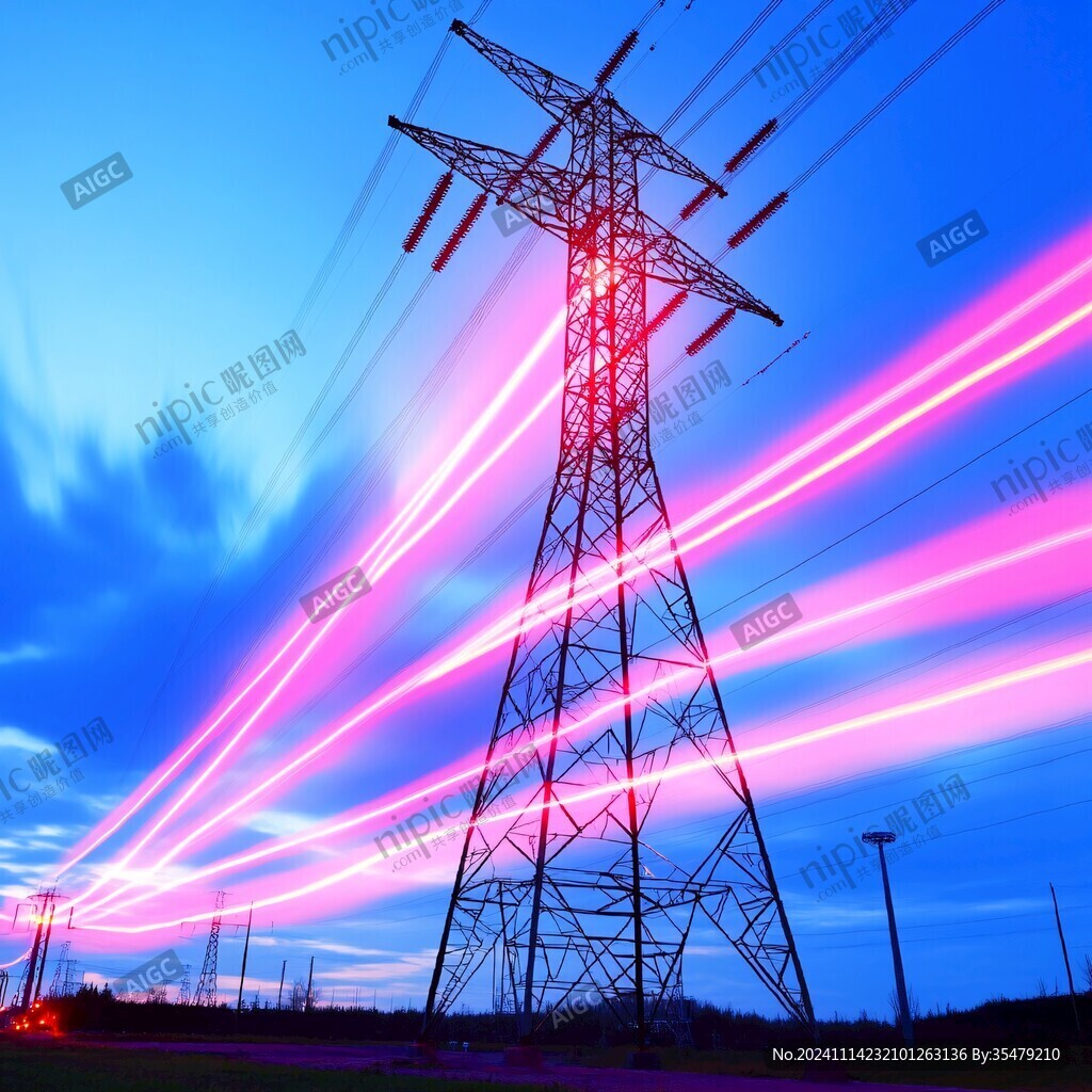 供電題材背景素材