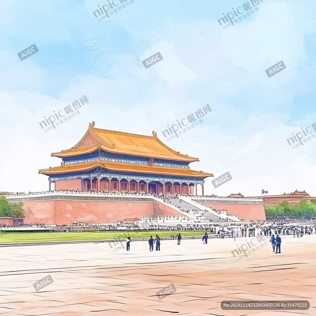 太廟插畫