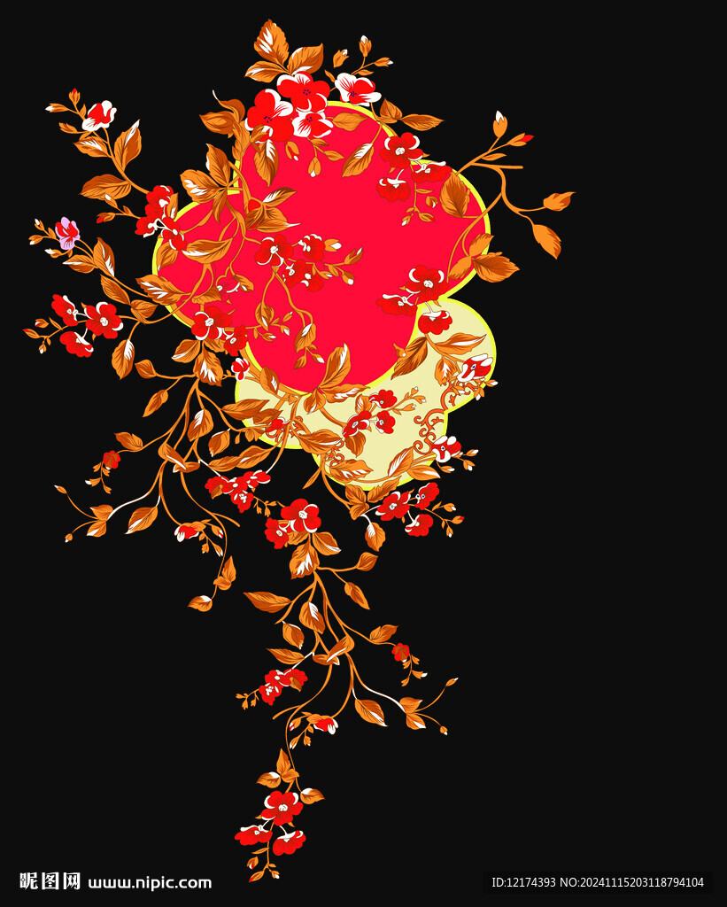 手繪花  中國(guó)風(fēng)