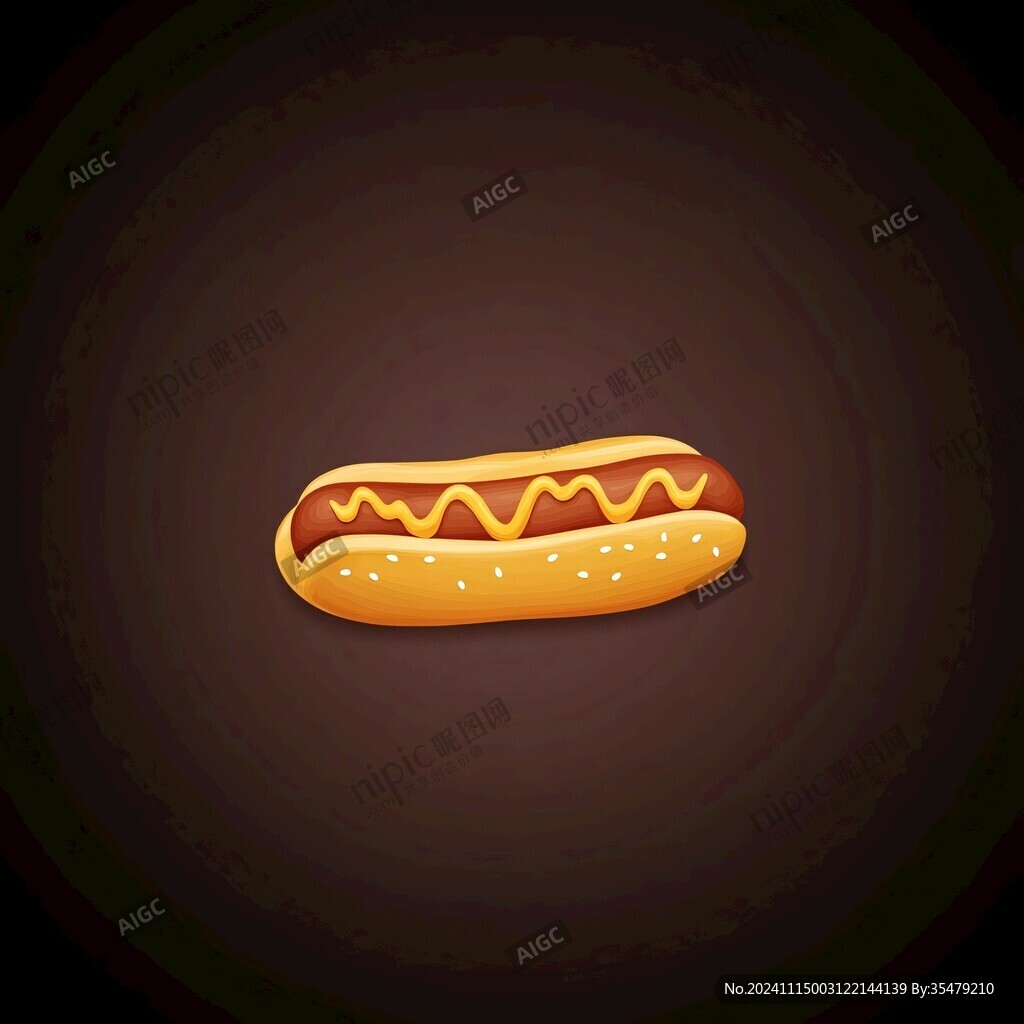 美式熱狗西餐美食小吃