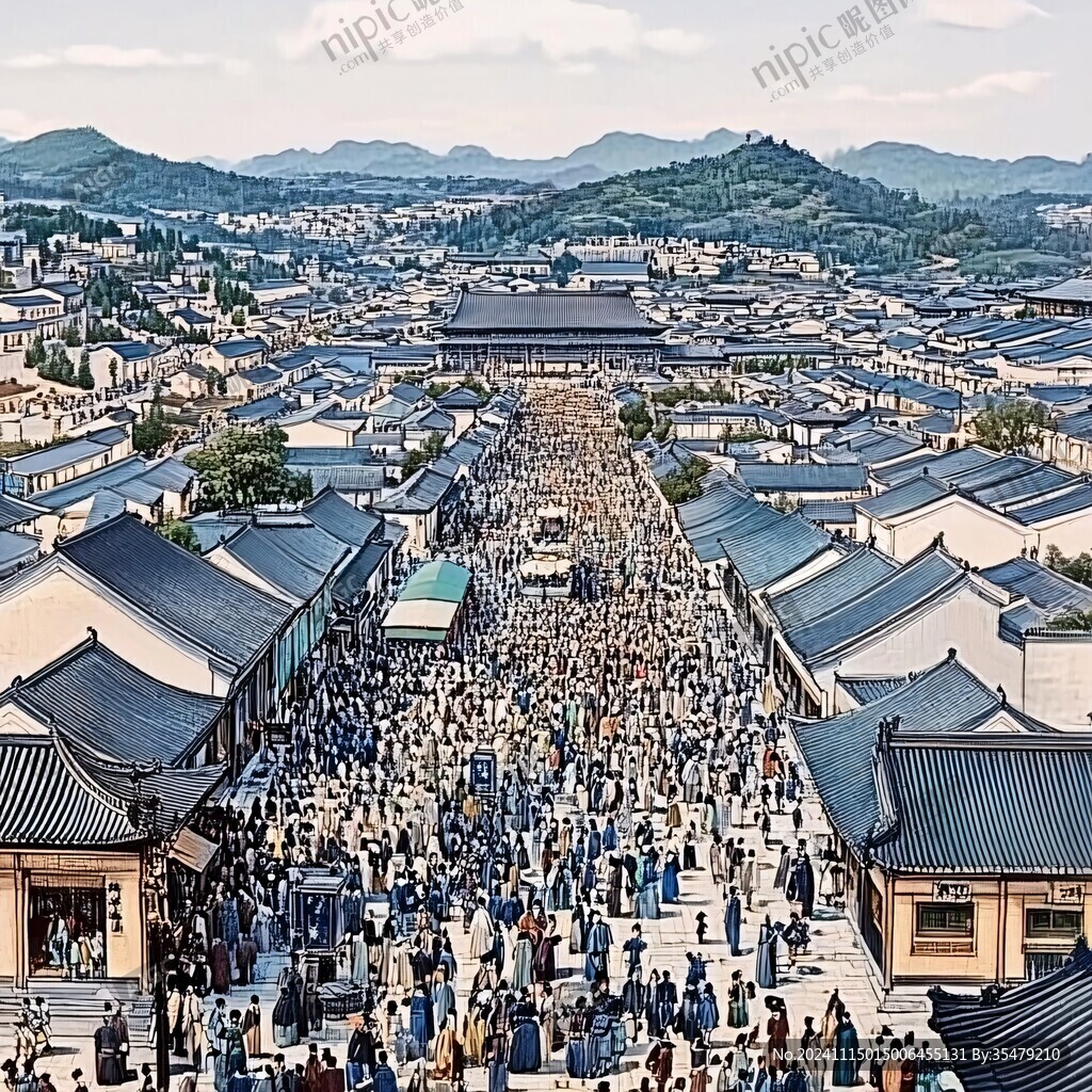 俯拍漢城