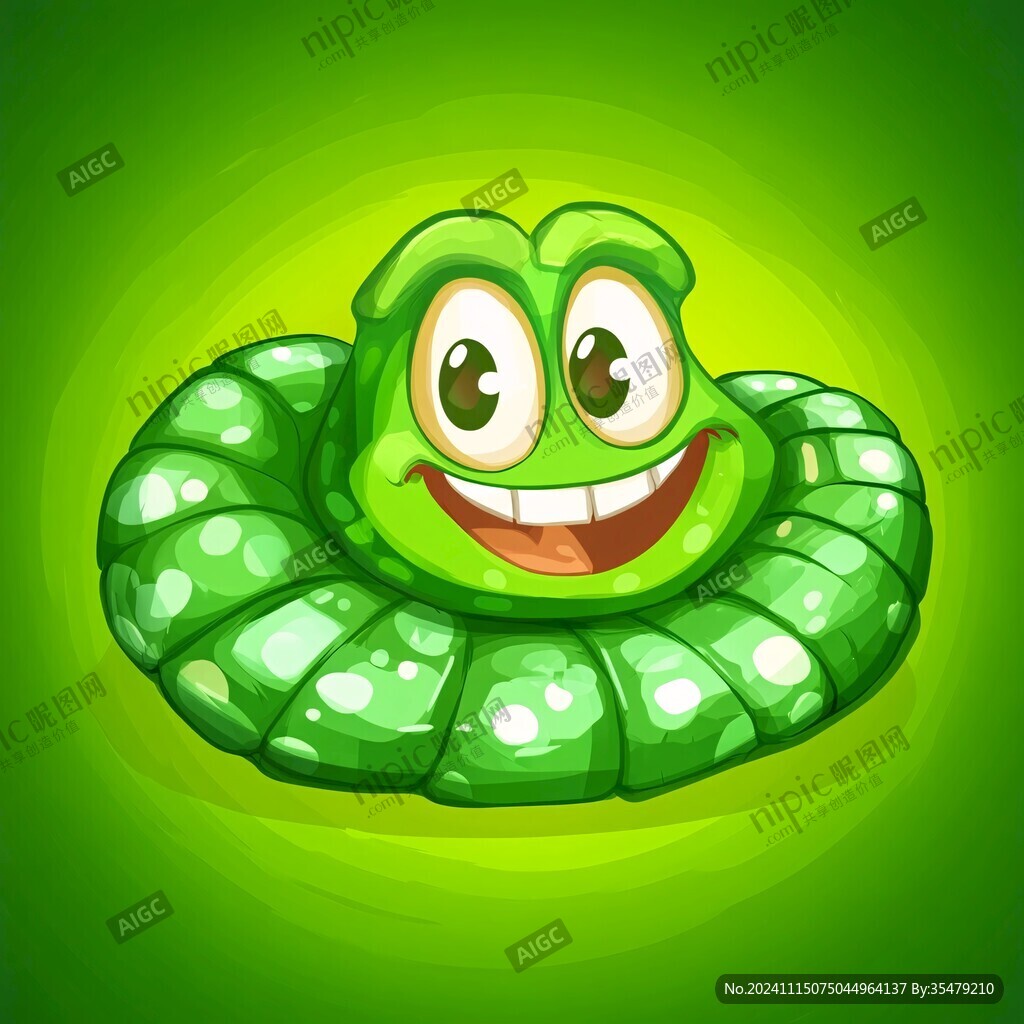 q版蛇插畫