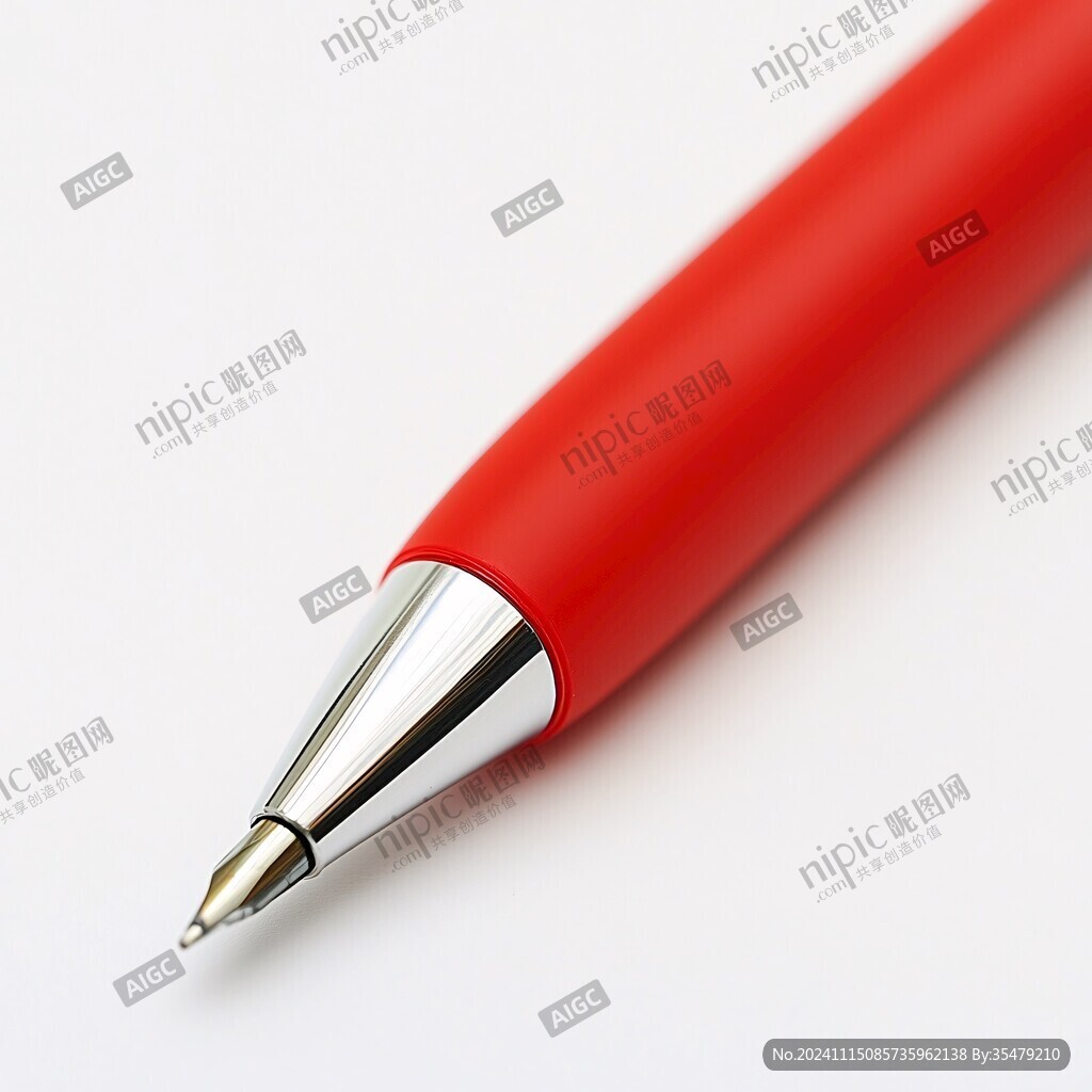 紅色中性筆