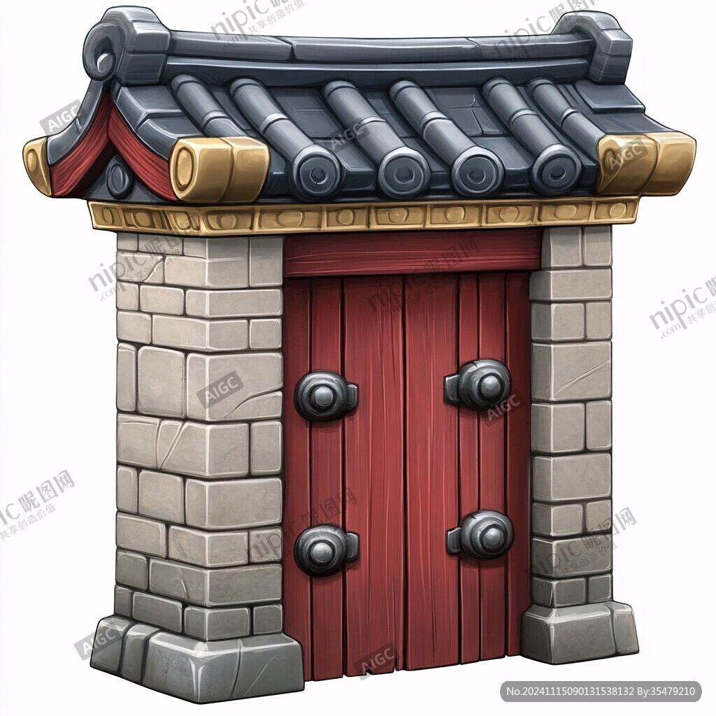 卡通門樓