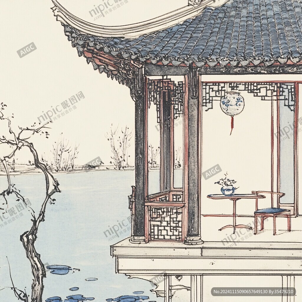 夾鏡樓插畫