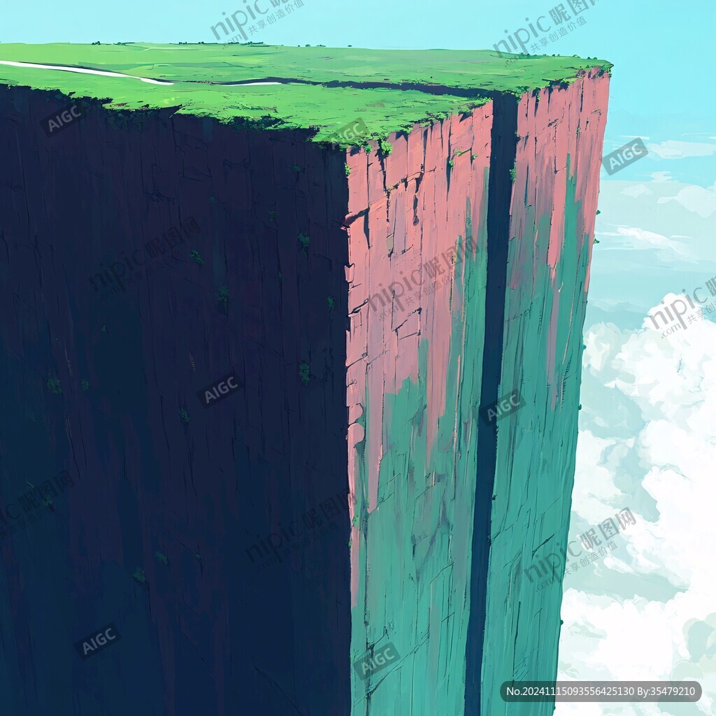 3d畫懸空島