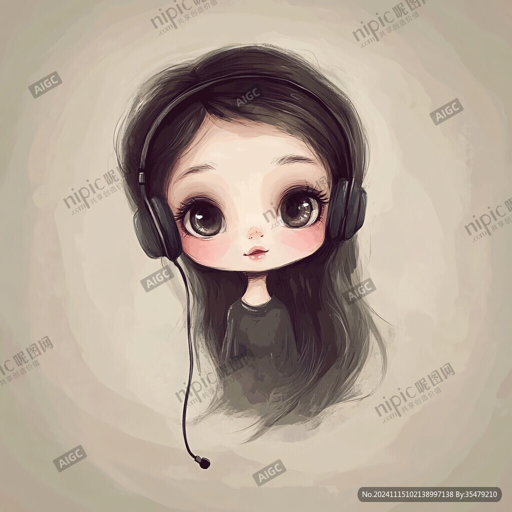 q版頭像插畫