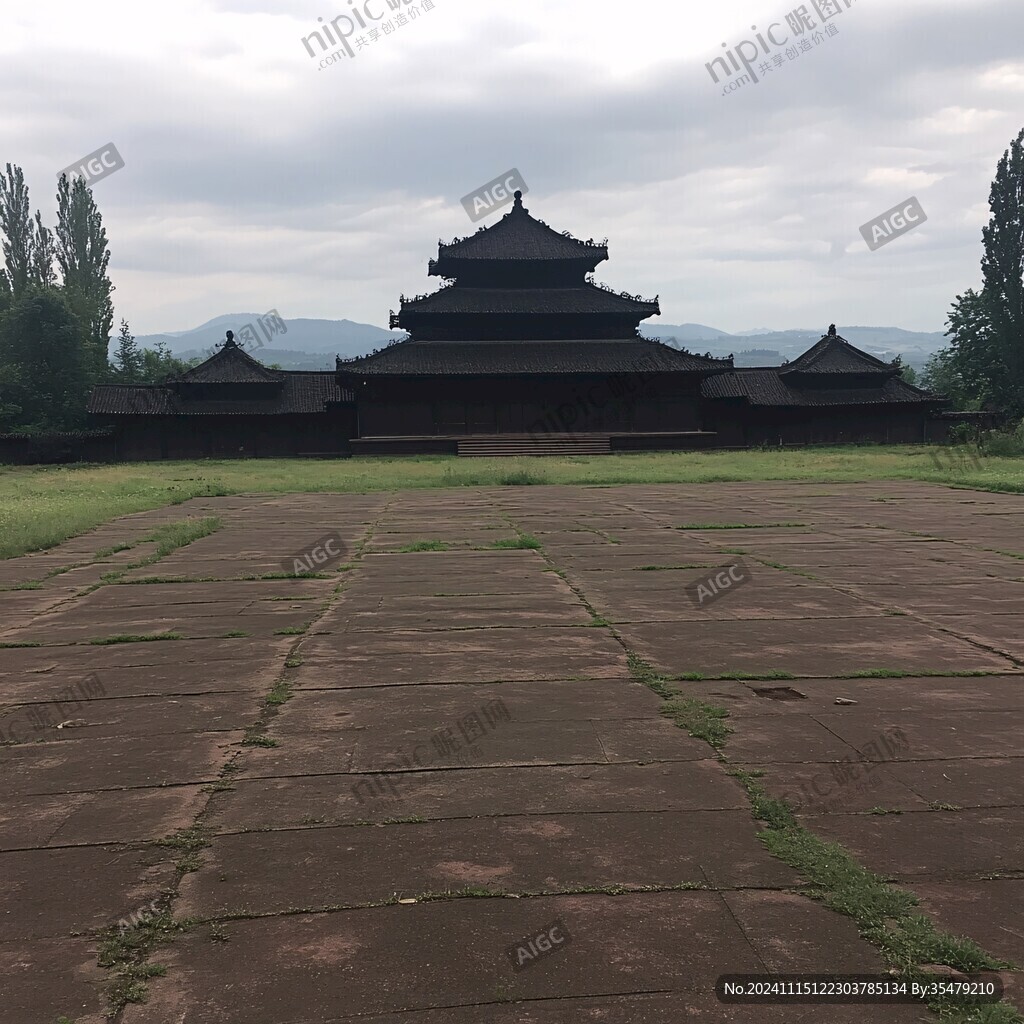 清東陵明樓地面建筑
