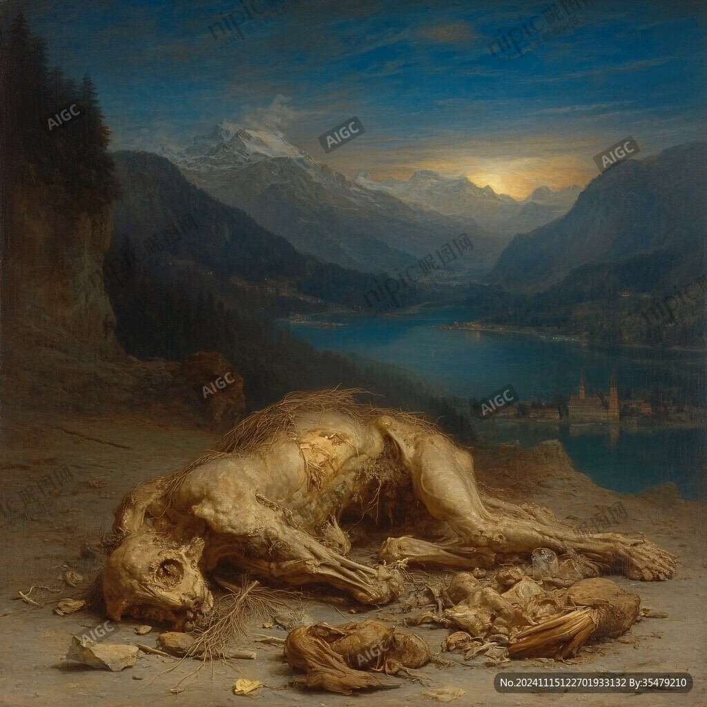 瀕死的獅子