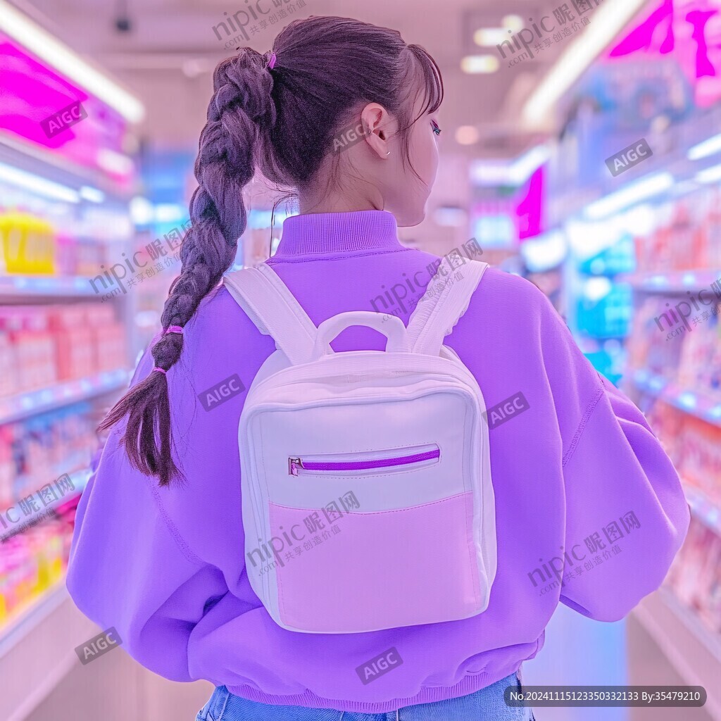 女生小背包