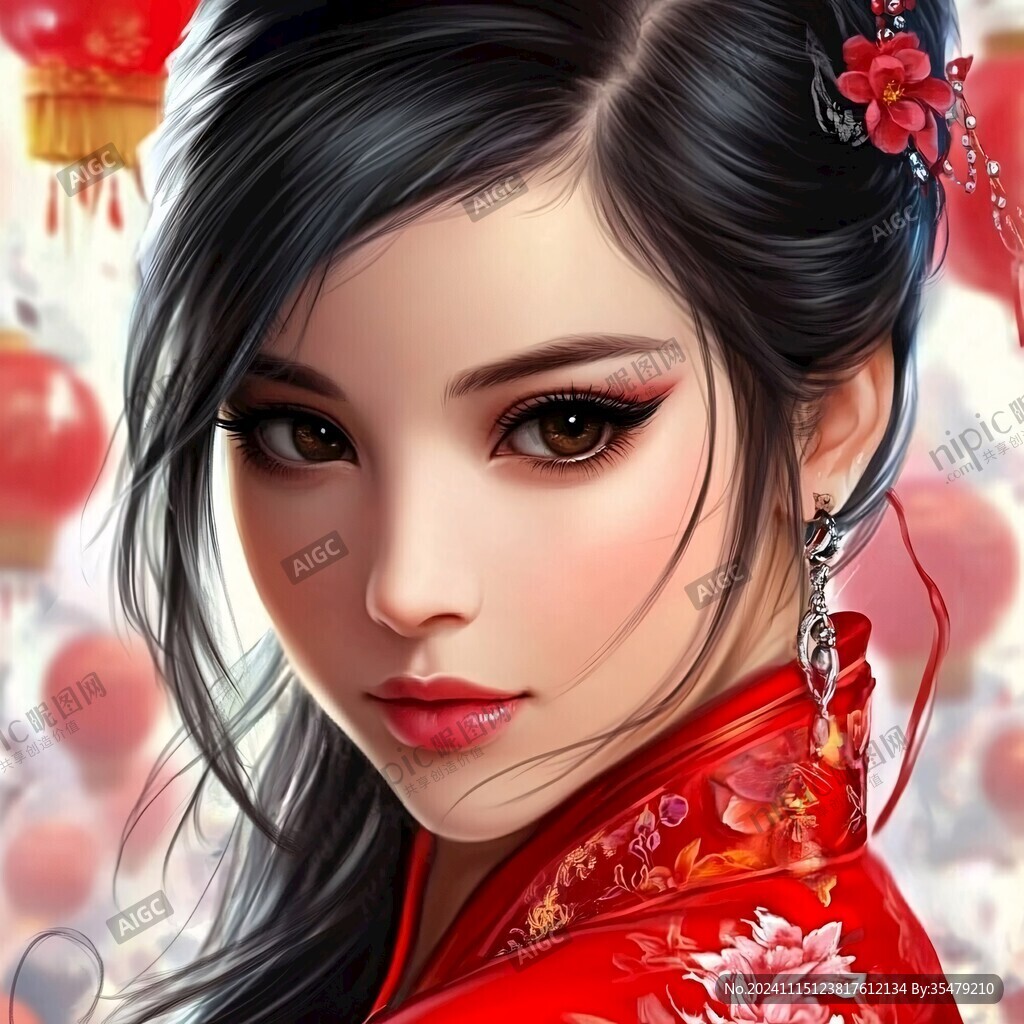 鼠繪美女