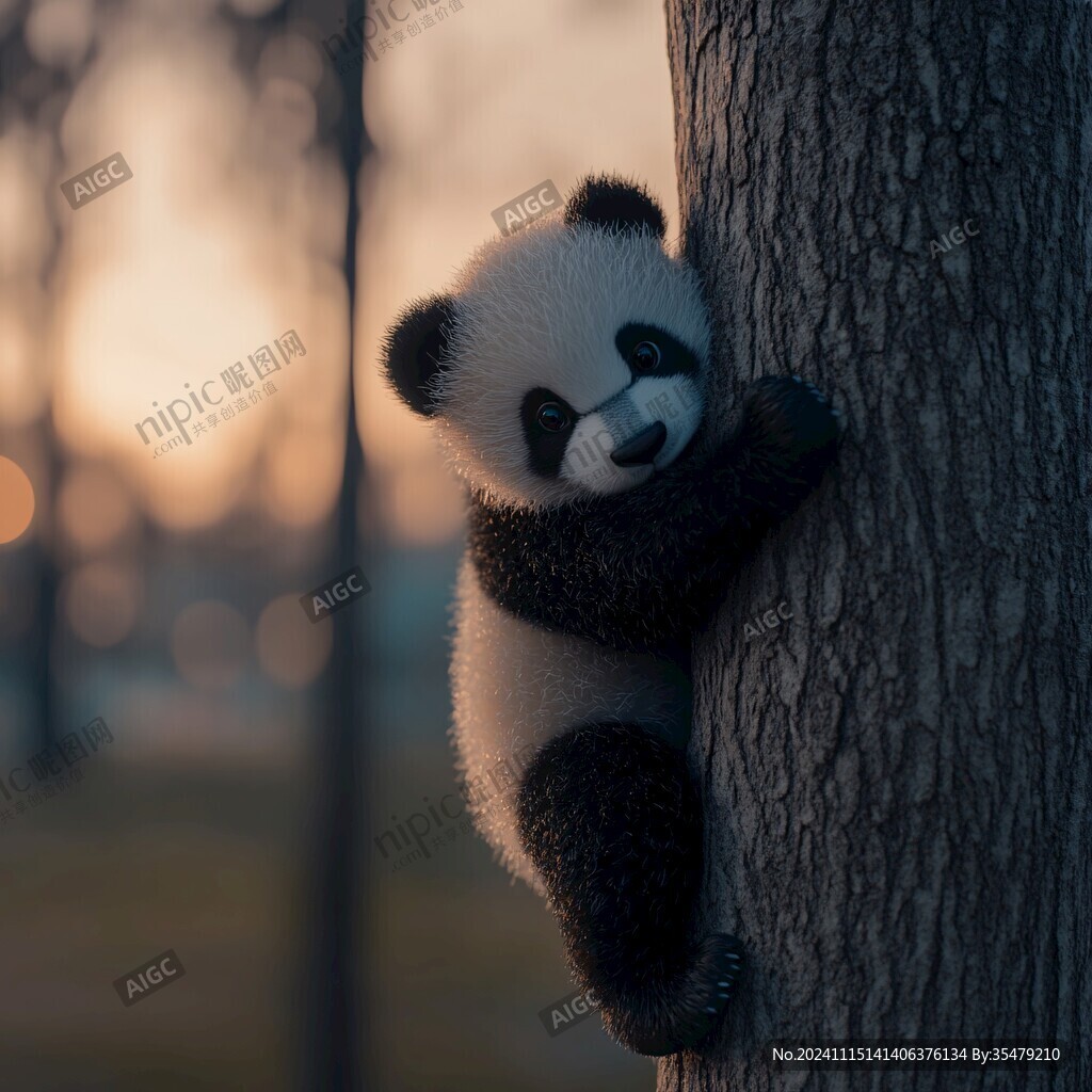 樹上小熊貓
