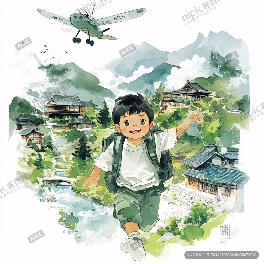 黔東南插畫黔東南旅游