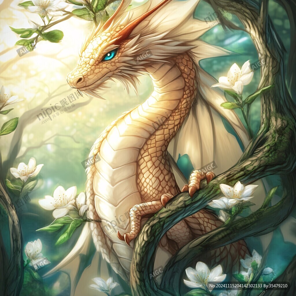 q版龍插畫