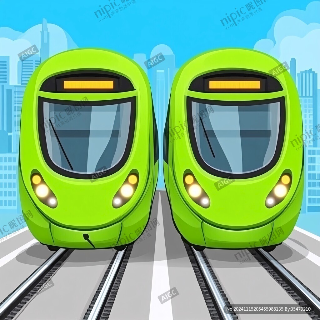卡通地鐵車廂