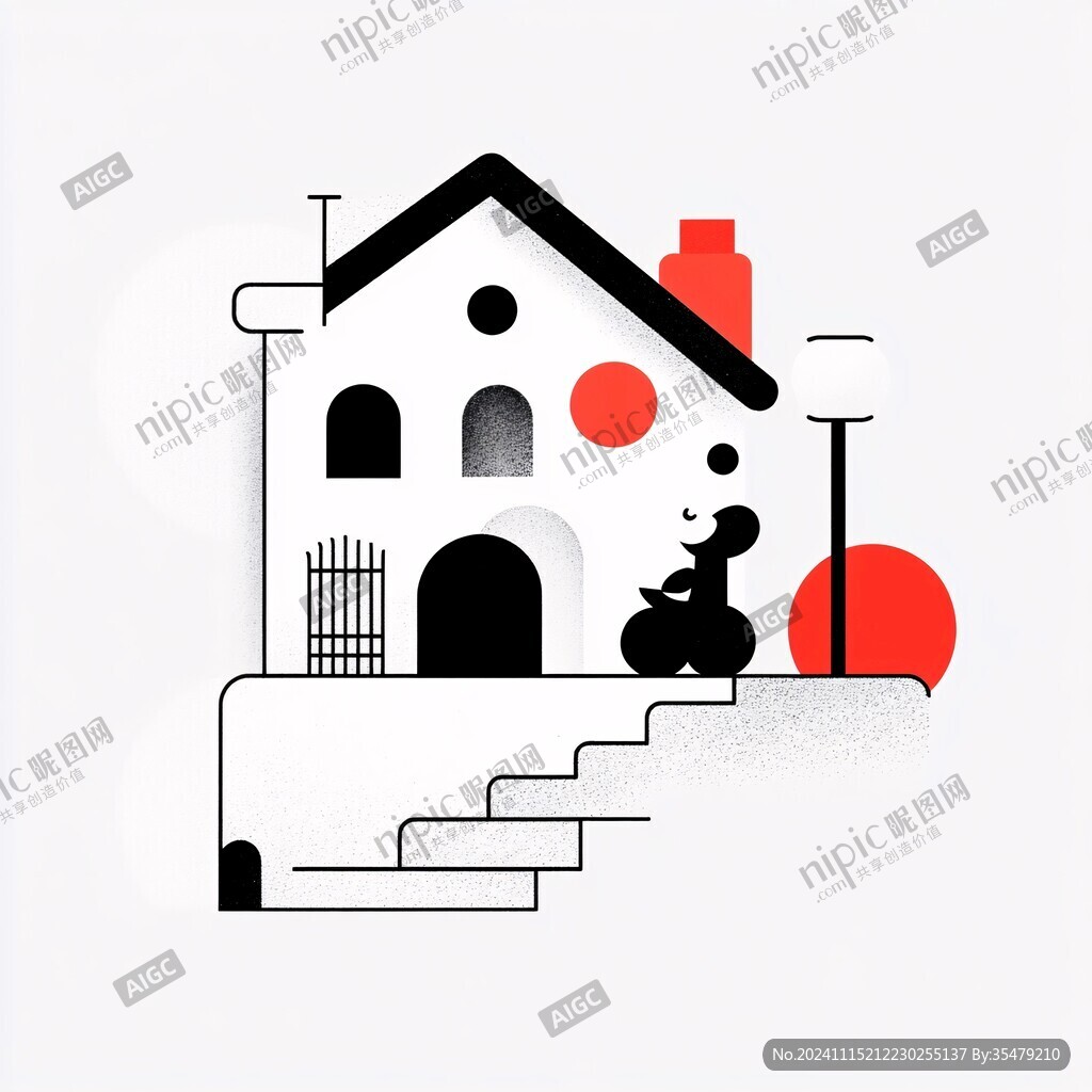 建筑插畫設計