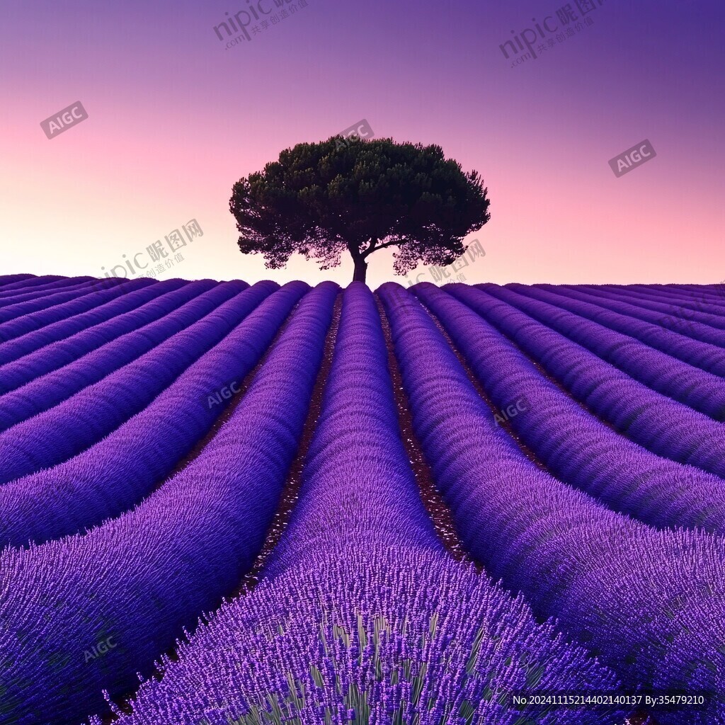 薰衣草晨曦