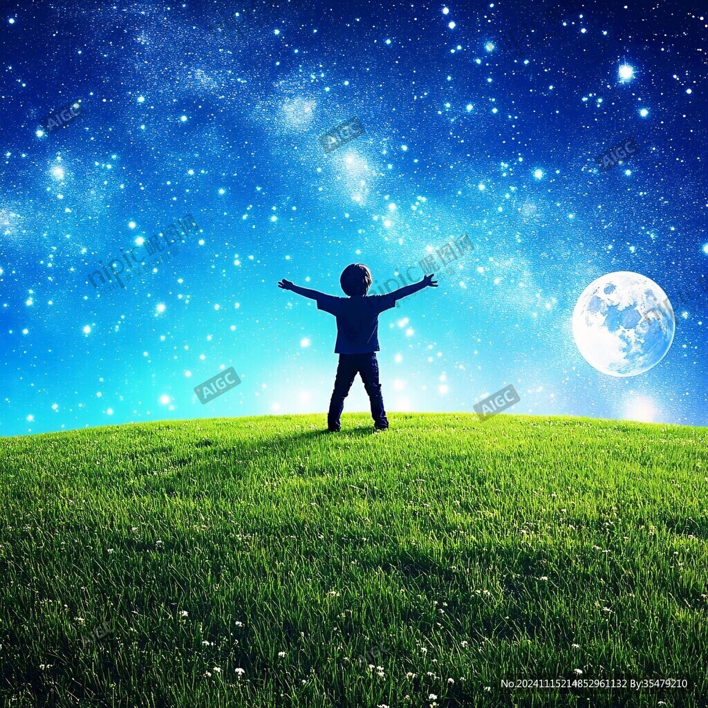 捉星星的男孩