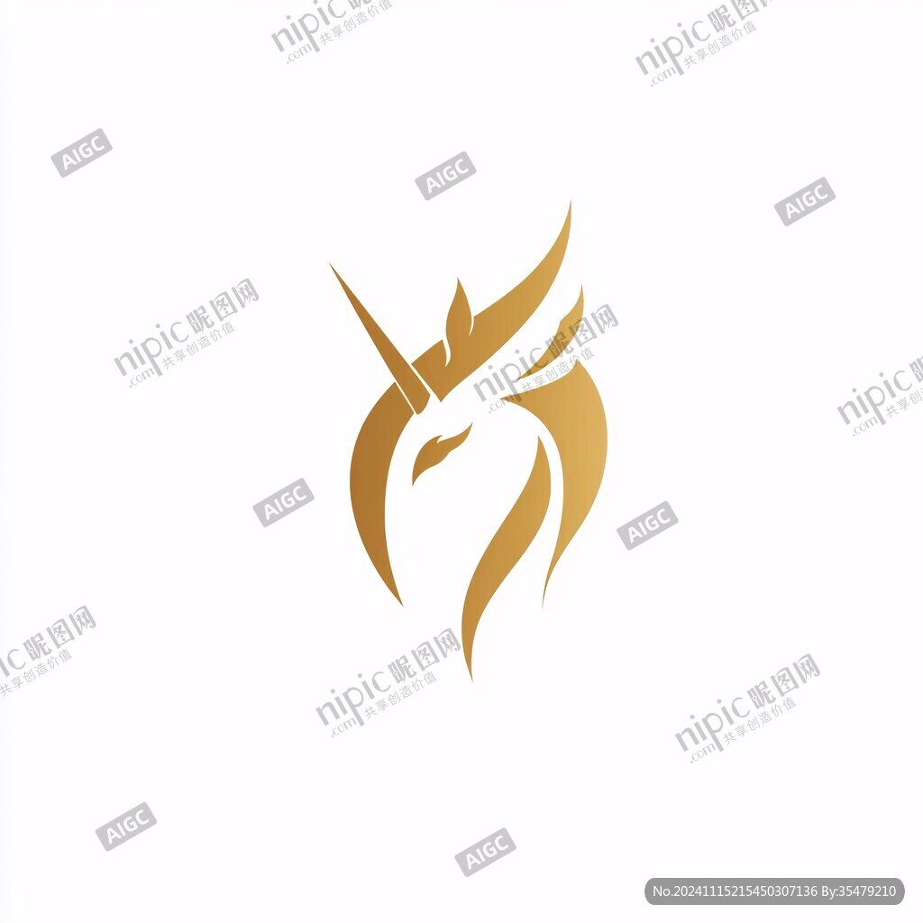 鳳凰造型logo設(shè)計
