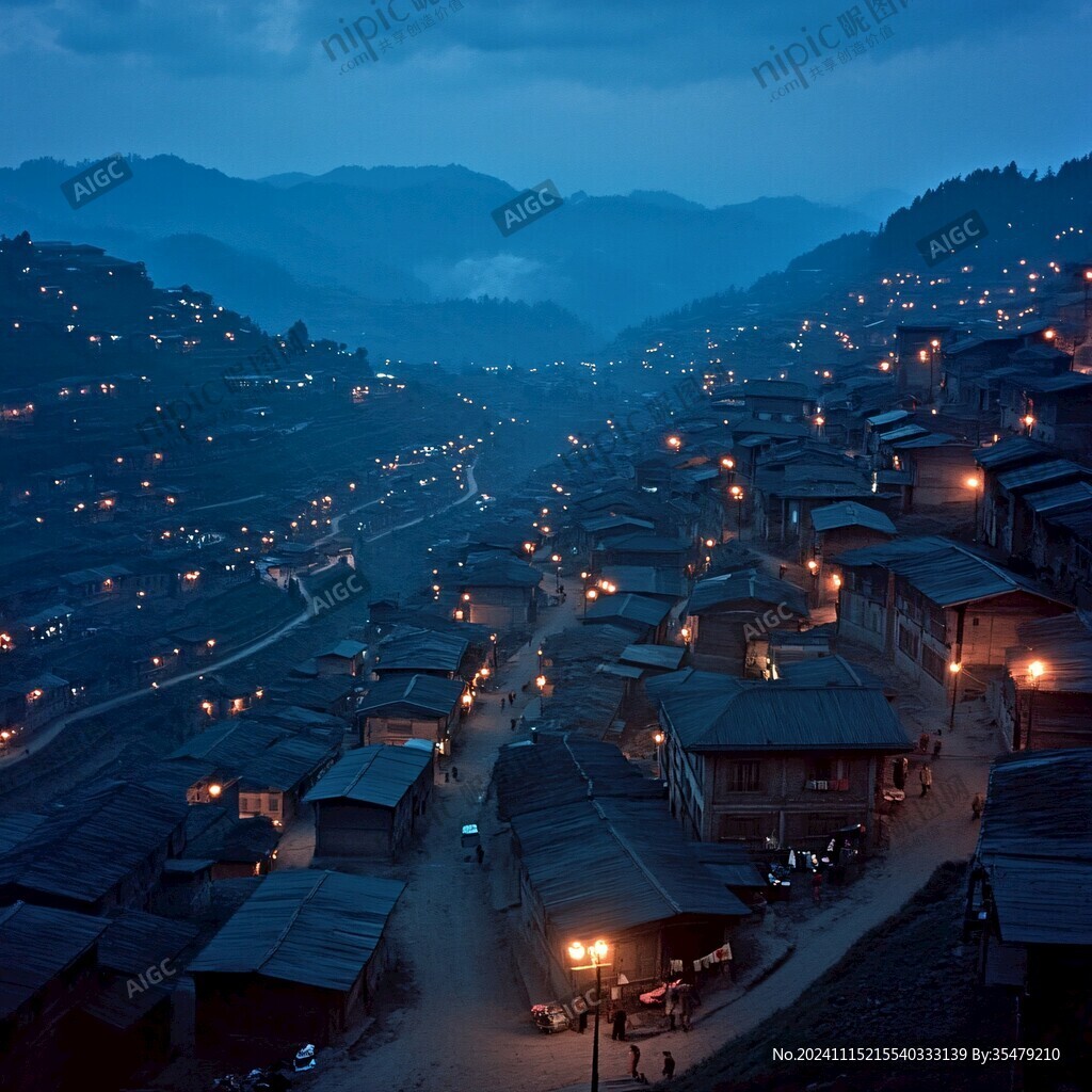 千戶苗族夜景