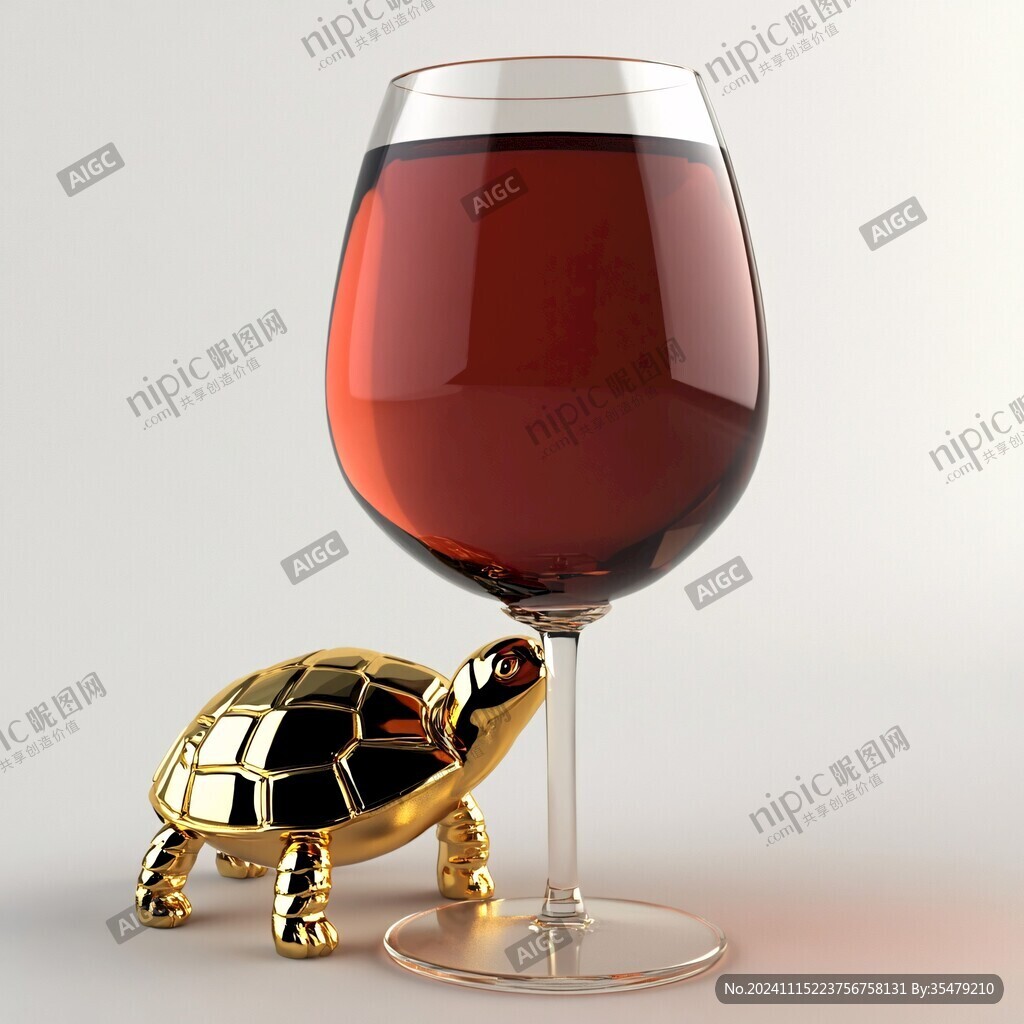 一杯紅酒素材