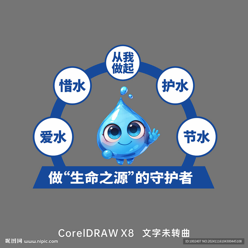 節(jié)約用水美陳