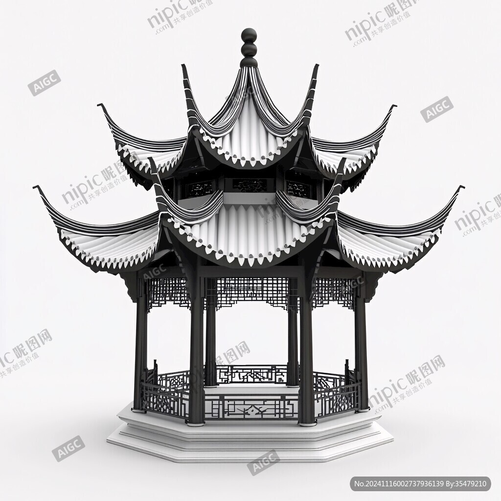 亭子素材下載