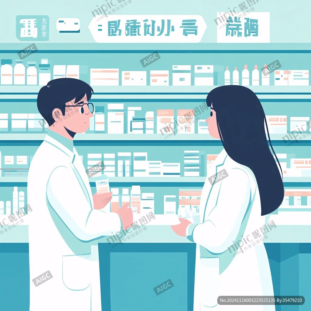 藥品插畫