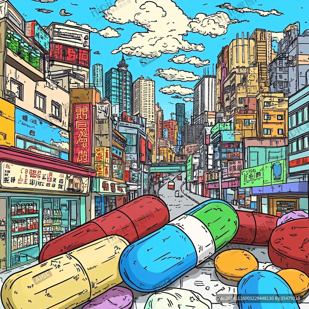 藥品插畫