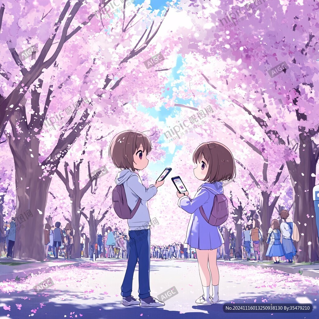一起賞櫻花