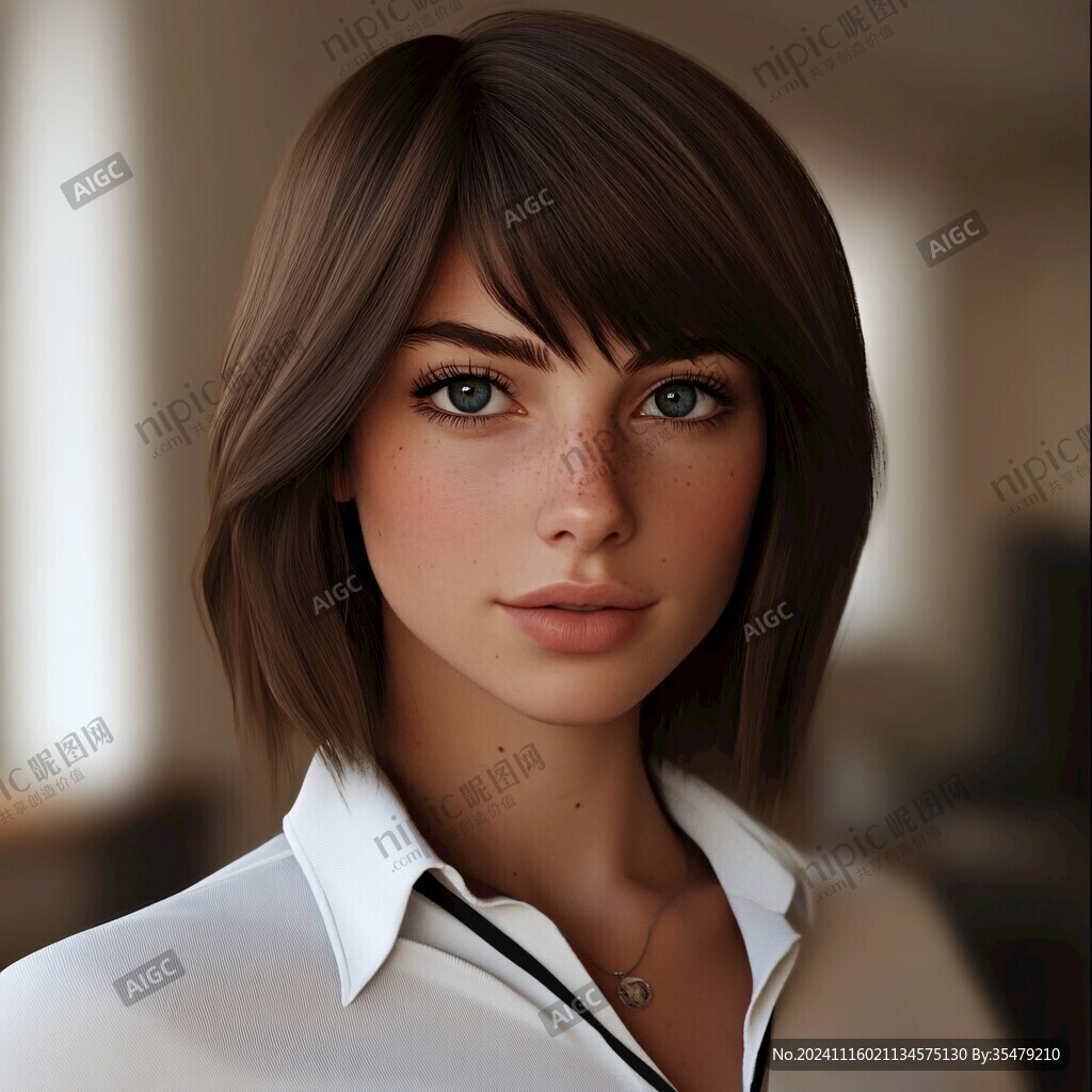 3d美女