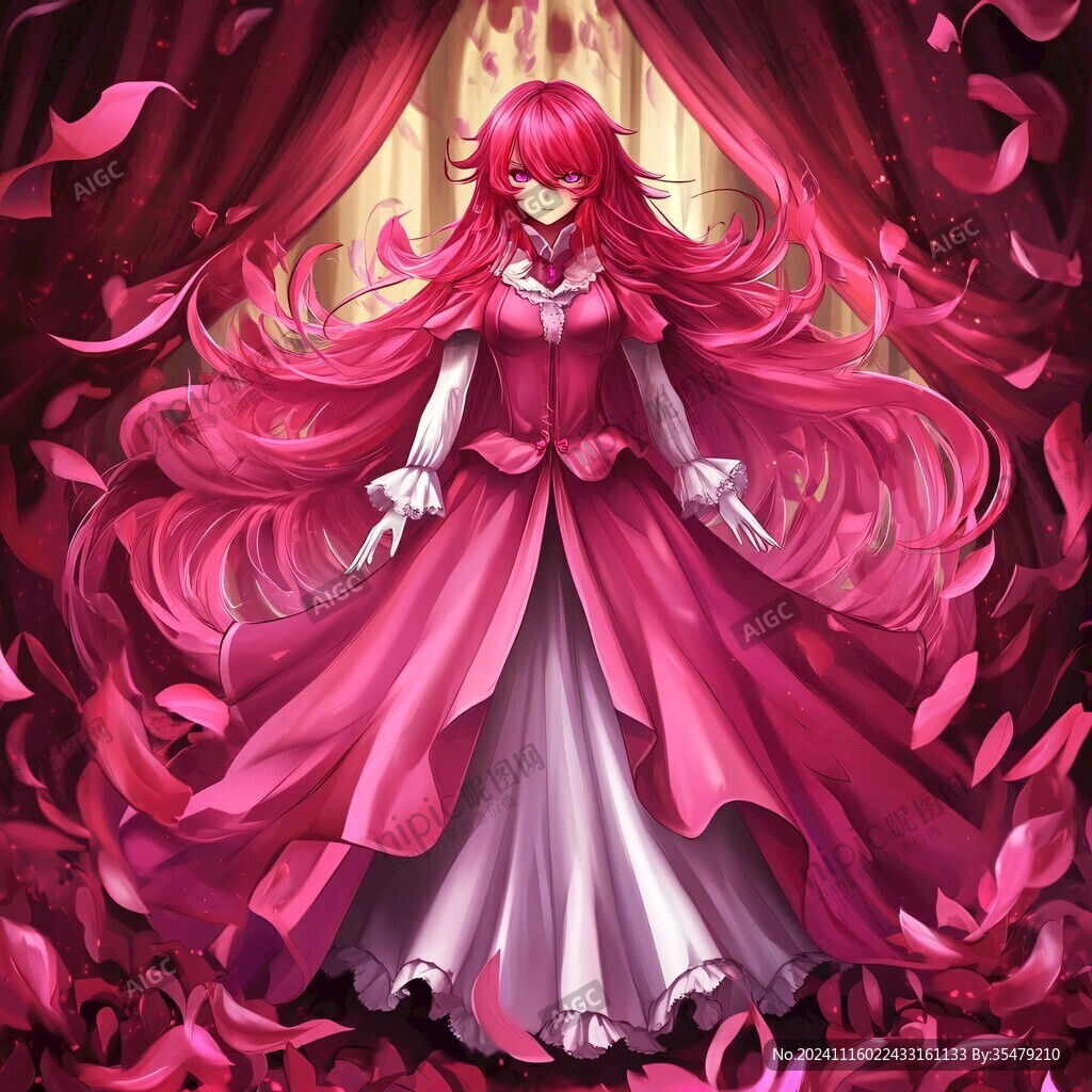 粉色頭發(fā)少女