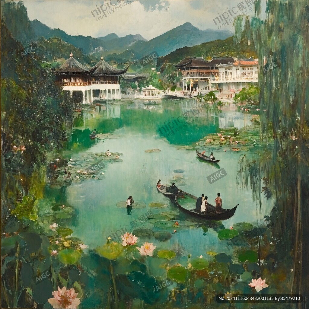 江南油畫