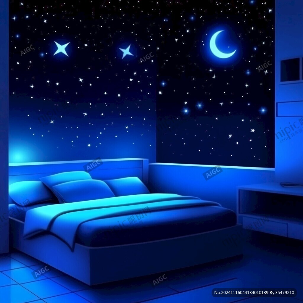 夢(mèng)幻夜晚立體畫